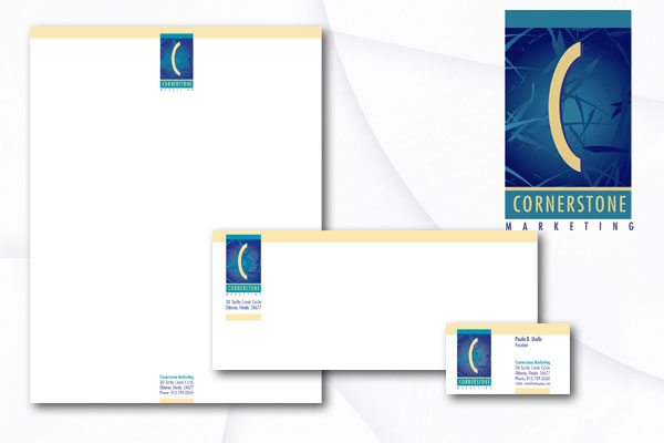 Corporate Identity - Cornerstone Marketing