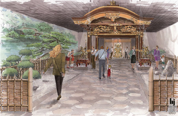 China Exhibit Gallery Rendering 