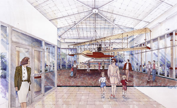 Rendering - St. Petersburg Historical Museum interior rendering 