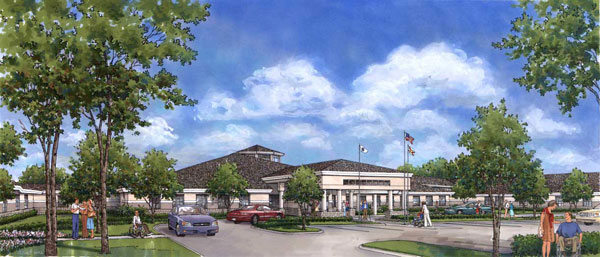 Rendering - Nursing home in Charlotte County, Florida