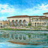 Boca Raton Library Rendering, Terrace View