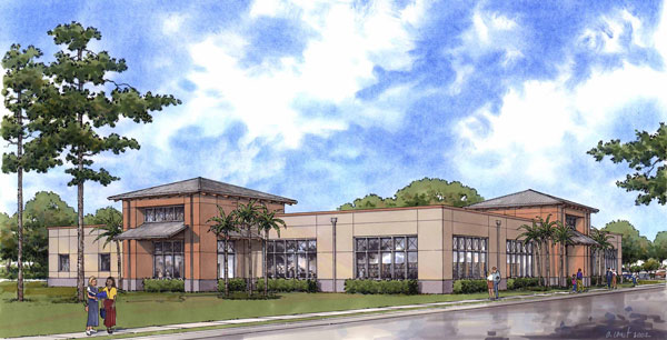 Rendering - Library in Jacksonville